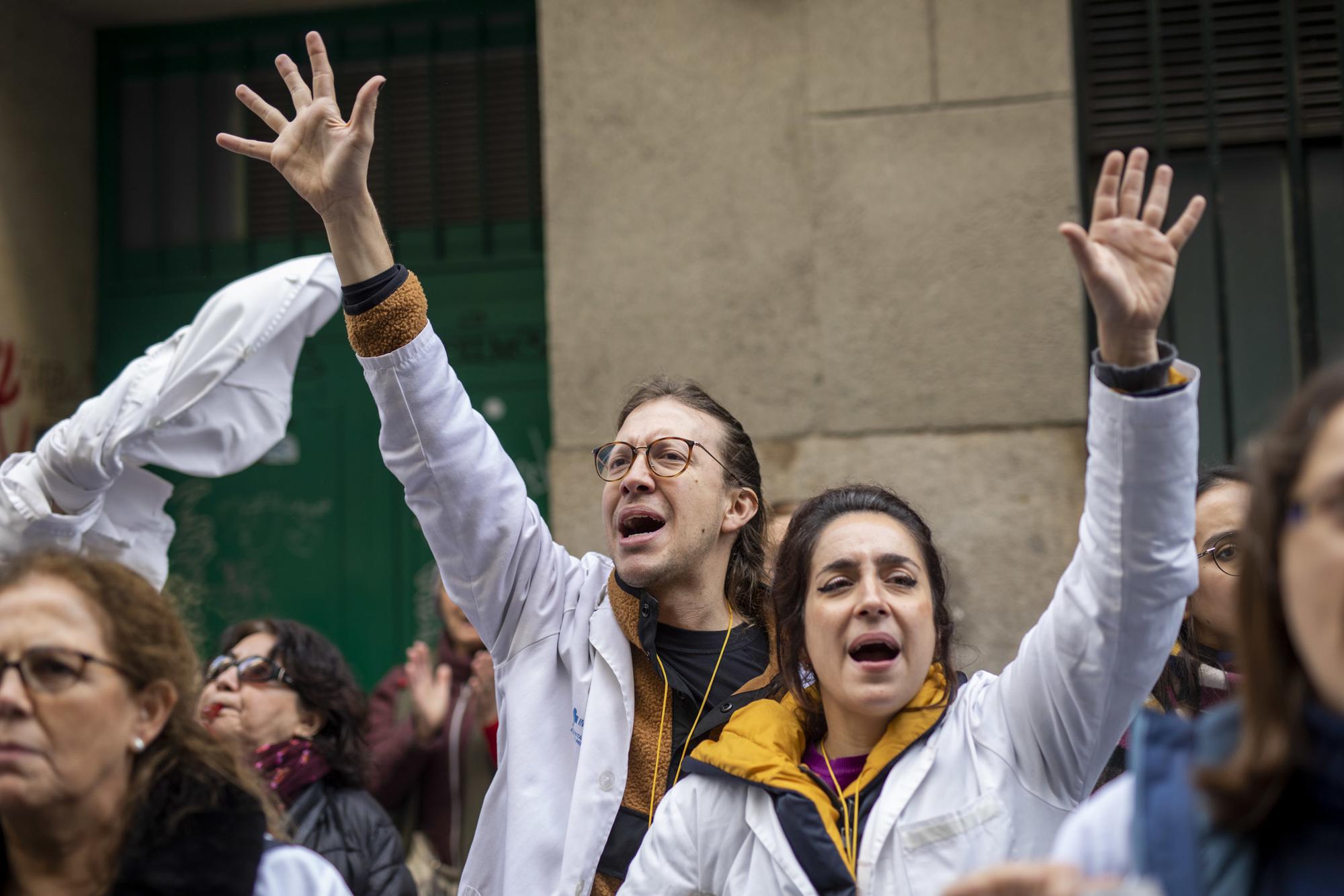 Manifestación huelga médicos primaria - 11